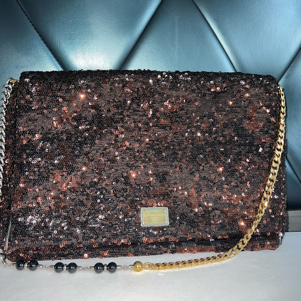Dolce & Gabbana Sequin Shoulder Bag